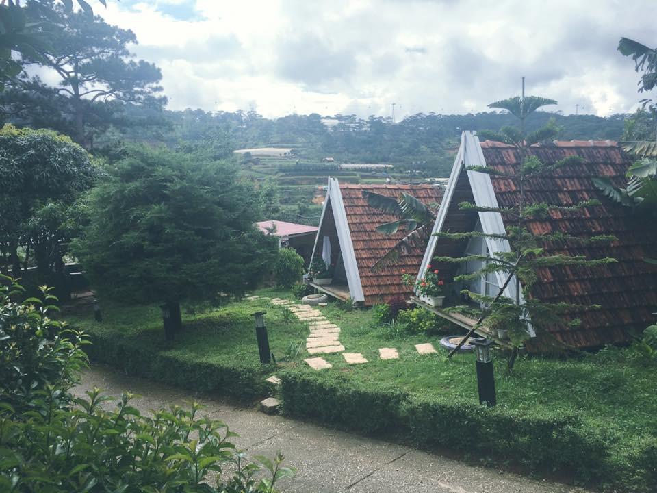 Vanda Garden Hill Vandrarhem Dalat Exteriör bild